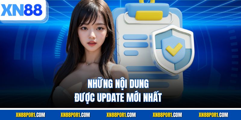 Những nội dung được update mới nhất